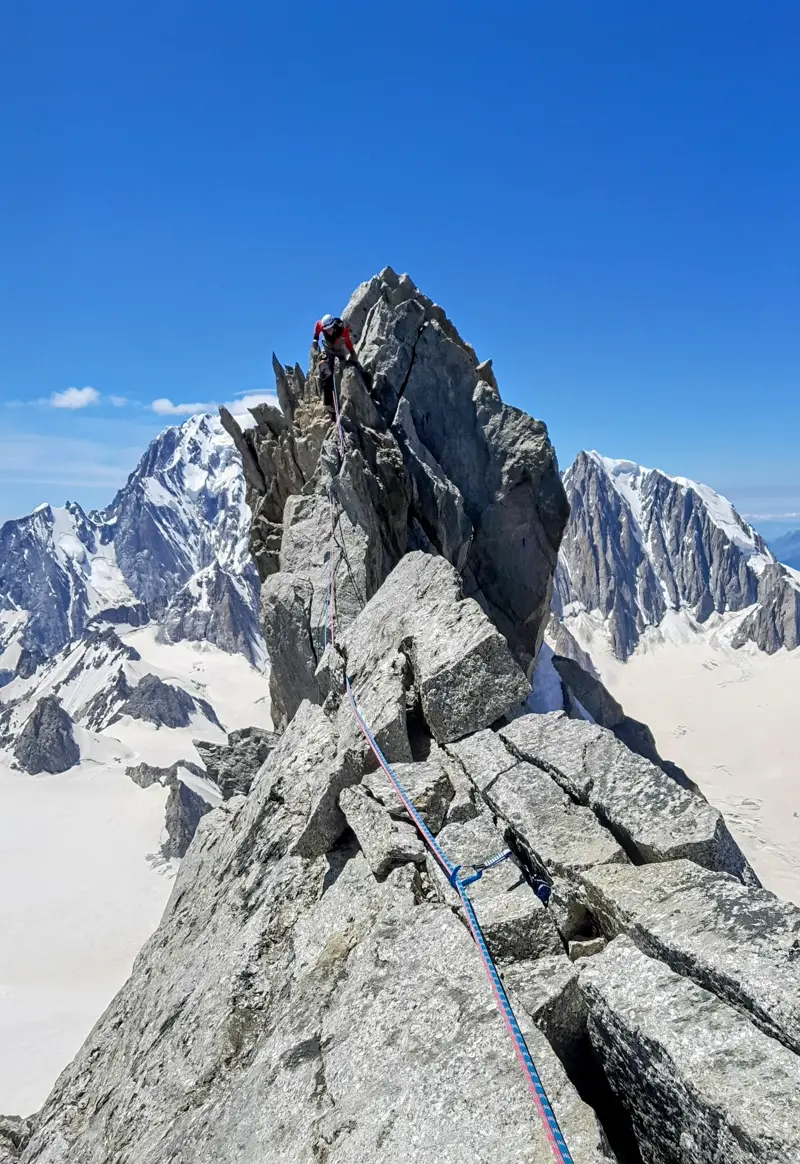 On the Dent du Géant