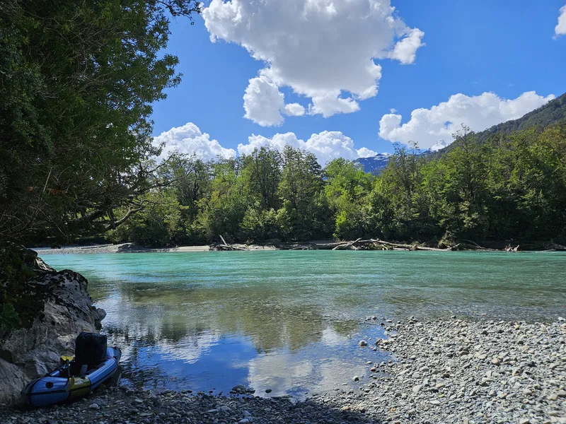 The river