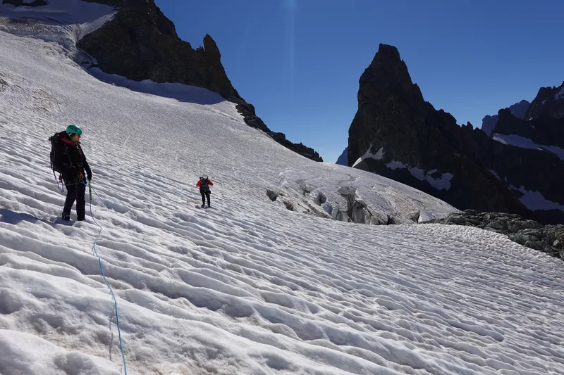Glacier du Vallon de la Pilatte